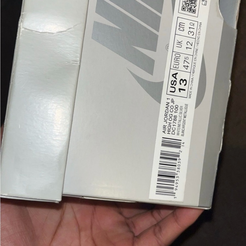 Size 13 - Jordan 1 Retro High CO.JP Midnight Navy - Picture 8 of 8